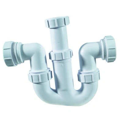 Image of McAlpine WM4 Sink Trap (TeeVent), White