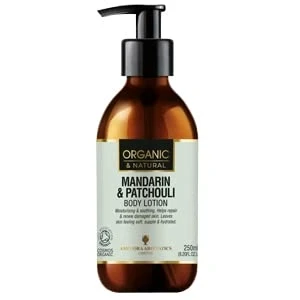 Image of Amphora Aromatics Mandarin &amp; Patchouli Moisturising Body Lotion COSMOS Organic 250ml