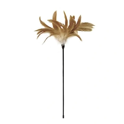 Image of MHADBKH Toy Wand Kitten Teaser Catkins Interactive Stick Wire Chasing Color Matching