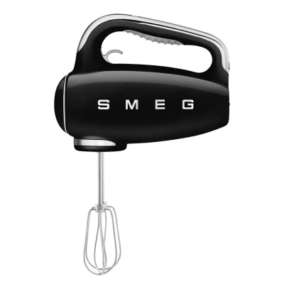Image of Smeg Hand Mixer Black 1950s Electric