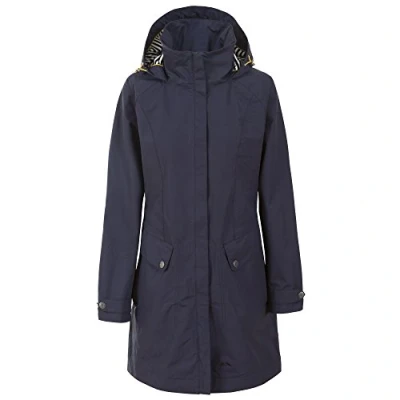 Image of Trespass Womens/Ladies Rainy Day Waterproof Jacket (L) (Ink)