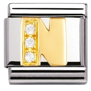 Image of Nomination Cubic Zirconia N Charm