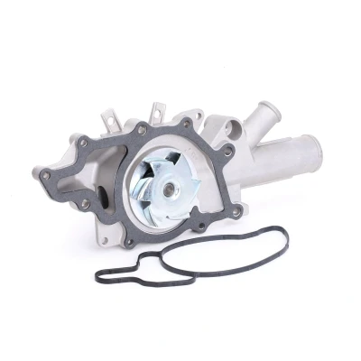 Image of 6112000201, 6112001201, A6112000201, A6112001201 Water pump FEBI BILSTEIN 18545 Cast Aluminium with gaskets/seals Metal MERCEDES BENZ: ML Class