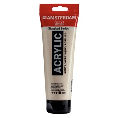 Image of Amsterdam Standard Series Acrylic Tube 250 ml Titanium Buff Light 289 (17122890)