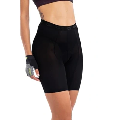 Image of Alé Cycling Women&#039;s Off Road MTB Enduro Padded Liner Shorts, Black, XL