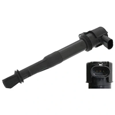 Image of 46777286, 55180004 Ignition coil FEBI BILSTEIN 48313 3 FIAT: Doblo I Estate, Cargo