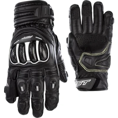 Image of RST Tractech Evo 4 Short CE Mens Black Motorcycle Glove XL