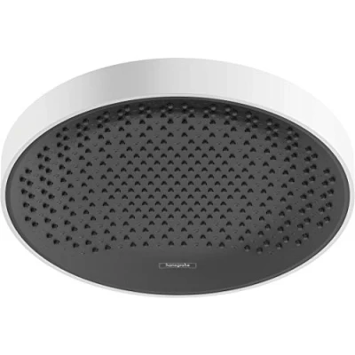 Image of hansgrohe 26231700 Rainfinity Overhead Shower 360, 1 Spray, Matt White