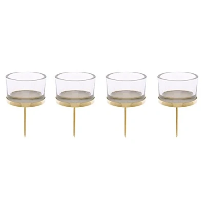 Image of Glorex GmbH 6 7021 001 Candle holder with tea light glass.