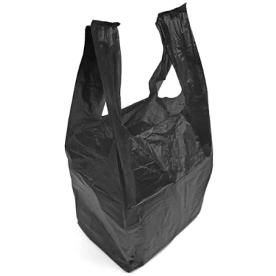 Image of 300 Pack Adult Nappy Disposal Bags Black 10% Thicker Sacks Odour Free Sanitary Easy Tie Handles 8x13x18&#039;&#039;