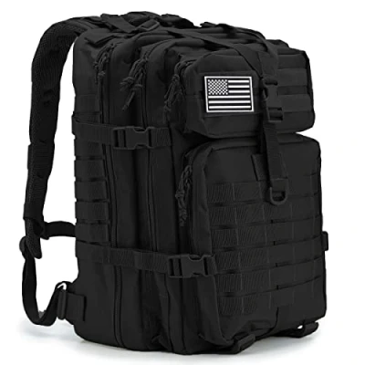 Image of QT&amp;QY 45L Tactical Military Backpacks For Men Camping Hiking Trekking Daypack Bug Out Bag Lage MOLLE 3 Day Assault Pack