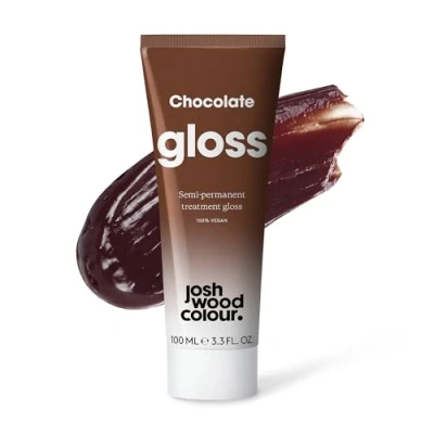 Image of Josh Wood Hair gloss (Chocolate) Semi permanent refreshes and enhances brunette locks Velvety, flattering chocolate brown Lasts up to 6 washes 100% Vegan Cream (100ml)