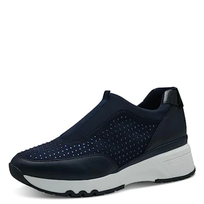 Image of MARCO TOZZI Women&#039;s 2 24730 41 Sneaker, Dk.Navy Comb, 5.5