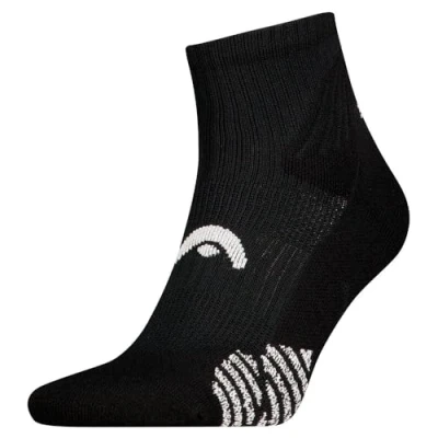 Image of HEAD Padel Quarter Sock, Black, 43 46
