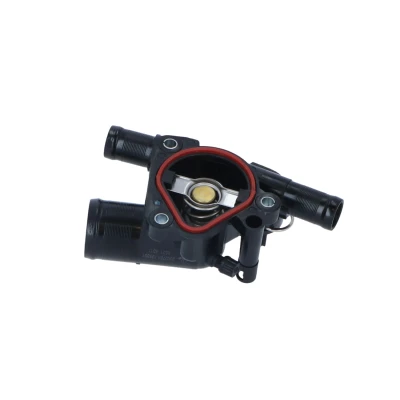 Image of 4433121, 4434144, 4434190, 4434344, 4449134 Engine thermostat NRF 725051 83C with sensor, seal ring housing RENAULT: TRAFIC 2 Bus