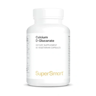 Image of Supersmart Calcium D Glucarate 1500 mg Per Serving Antioxidant &amp; Detox Supplement Non GMO Gluten Free 90 Vegetarian Capsules