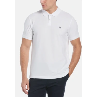 Image of Original Penguin Daddy Polo shirt, Men&#039;s, Size: Small, Bright white