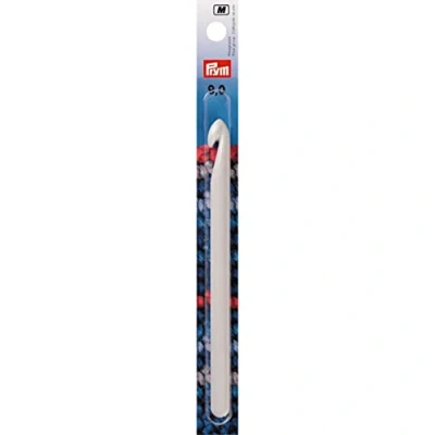 Image of Inox / Prym Crochet Hooks for Wool plastic 14 cm 9.00 mm grey