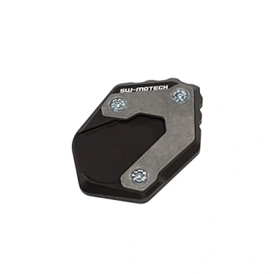 Image of Extension for Side Stand Foot SW MOTECH Black/Silver. BMW R1200GS, R1250GS