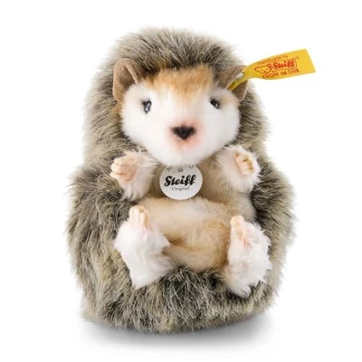 Image of Steiff 070587 Baby Hedgehog Joggi, Brown, 10 cm