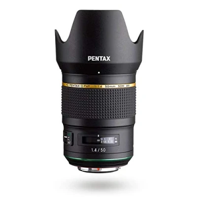 Image of PENTAX HD D FA 50 mm F1.4 SDM AW Single Focus Standard Lens of Star Series with Coating Technologies Extra Sharp, High Contrast Images Free Flare and Ghost