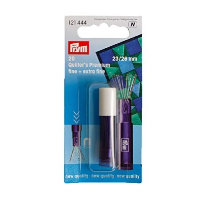Image of Prym Quilting Needles, Metal, Silver, 10.5 x 4.9 1.3 cm