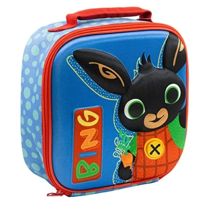 Image of STORLINE Stor Bing 3D Rectangular Insulated Lunch Box Bag for Boys and Girls, Perfect Size Packing Hot or Cold Snacks School Travel, BPA Free