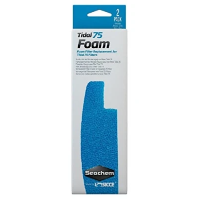 Image of Seachem Foam Filter Sponge Tidal 75 2 Pack