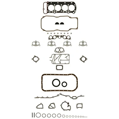 Image of 817099100, 817099100A, H60199100 Full Gasket Set, engine AJUSA 50135000 with cylinder head gasket, valve stem seals