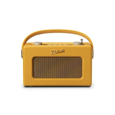 Image of Roberts Revival UNO FM/DAB/DAB+ Digital Radio with Bluetooth Sunburst Yellow