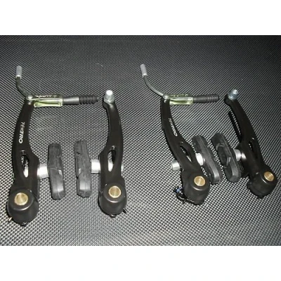 Image of Tektro RM4 Alloy V brake Set (Silver or Black) Free uk Postage (Black)