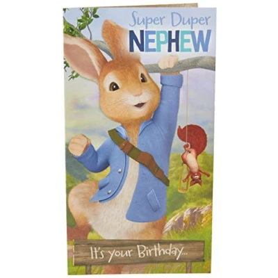Image of PeterRabbit Nephew Greetings Card