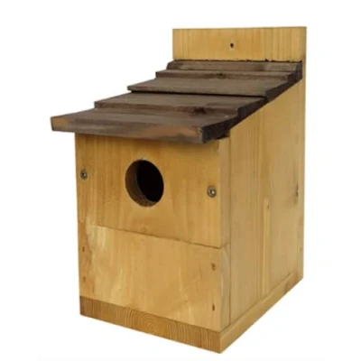 Image of Multinester Nest Box with Shingles x 1 Wooden Wild Bird House SMF
