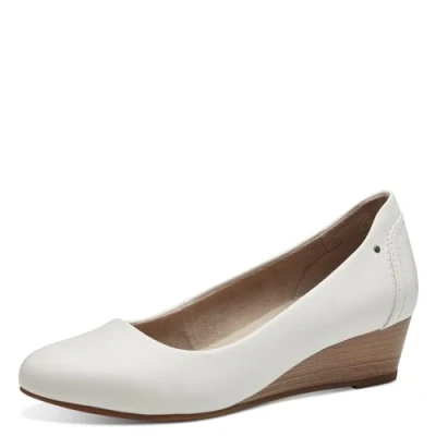 Image of Jana Women&#039;s 8 22376 42 Pumps, White, 5 UK
