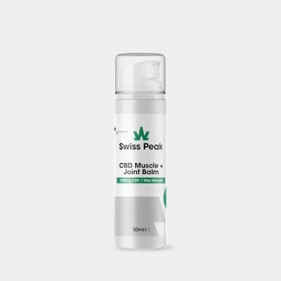 Image of Swiss Peak 1000mg CBD Muscle and Joint Relief Balm/Rub/Gel, Effective, High Strength Formula, THC Free 50ml