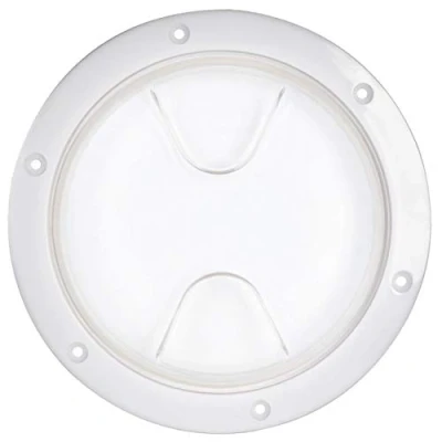 Image of Osculati Inspection Cover with Thread and Seal 152mm Transparent