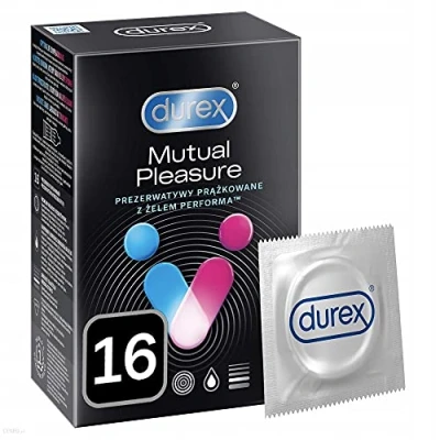 Image of Durex Mutual Pleasure (Mutual Climax) Condoms to Help him Last Longer and intensify her Big O, Pack of 16