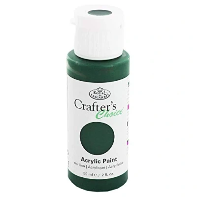 Image of Royal &amp; Langnickel Dark Green Acrylic Paint 59ml