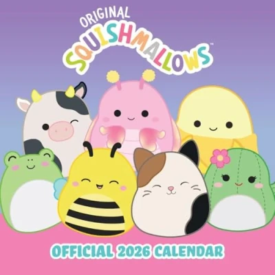 Image of Squishmallows Calendar 2026