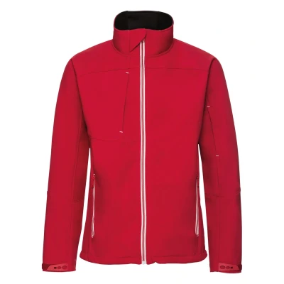 Image of Russell Athletic Mens Bionic Softshell Jacket (Classic Red) Size X Small