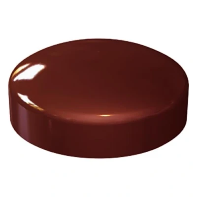 Image of Timco Two Piece Screw Caps Clay Brown (Size to fit 3.5 4.2 100 Pieces)