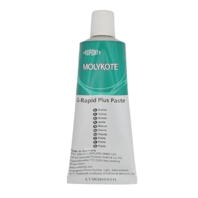 Image of Molykote G Rapid Plus Paste Based on Solid Lubricants with Very Low Coefficient of Friction, Protects Against Seizing, Corrosion