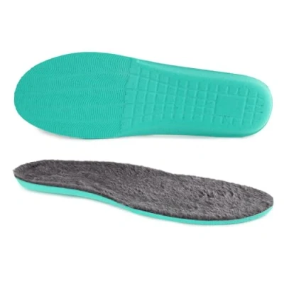 Image of riemot Comfort Insoles,Warm Fur Insole for Women Men,Soft Cosy Inner Soles Shoes Boots Wellies,Winter Breathable Shoe Insole,Replacement Anti Odour Insert,UK9