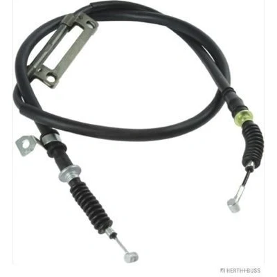 Image of 0K2A244410D, 0K2A244410E, 0K2A244410F, 0K2FX44410 Brake Cable HERTH+BUSS JAKOPARTS J3930308 1670mm KIA: CARENS 2