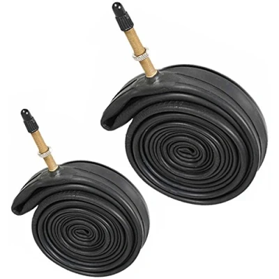 Image of Vavert 700 x 25 32c Bike Inner Tubes Presta 60mm Long Valve (Pair)