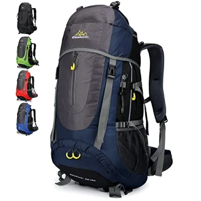 Image of Doshwin 70L Backpack Trekking Camping Travel Hiking Large Rucksack for Men Women (Dark blue)