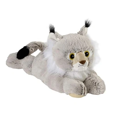 Image of Warmies® Heat Cushion/Stuffed Toy Lynx Millet Lavender Filling 36 cm 750 g
