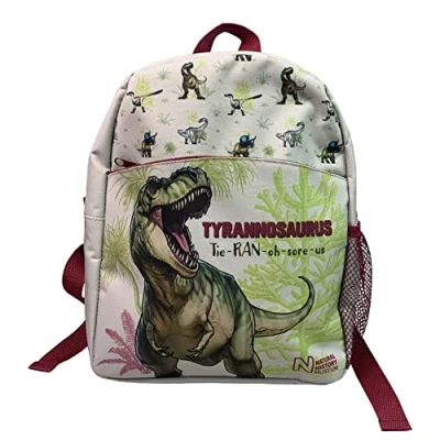 Image of Blueprint Collections Natural History Museum Backpack Dinosaur 31 x 24cm Gifts &amp; Bags Rucksack Travel Bag Kids Back to School