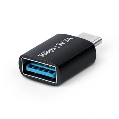 Image of StarTech.com USB C to A Adapter, 5Gbps, Compact Male Female Durable Metal Housing, M/F