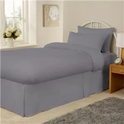 Image of Mitre Essentials Spectrum Fitted Sheet Grey King